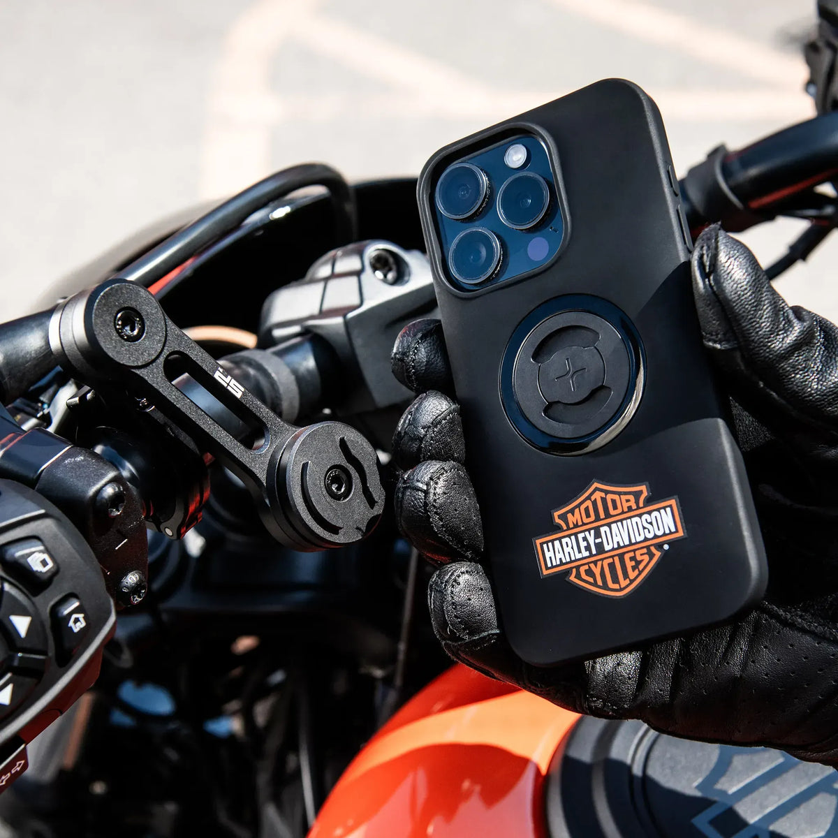 Harley-Davidson スマートフォンケース - Classic B&S