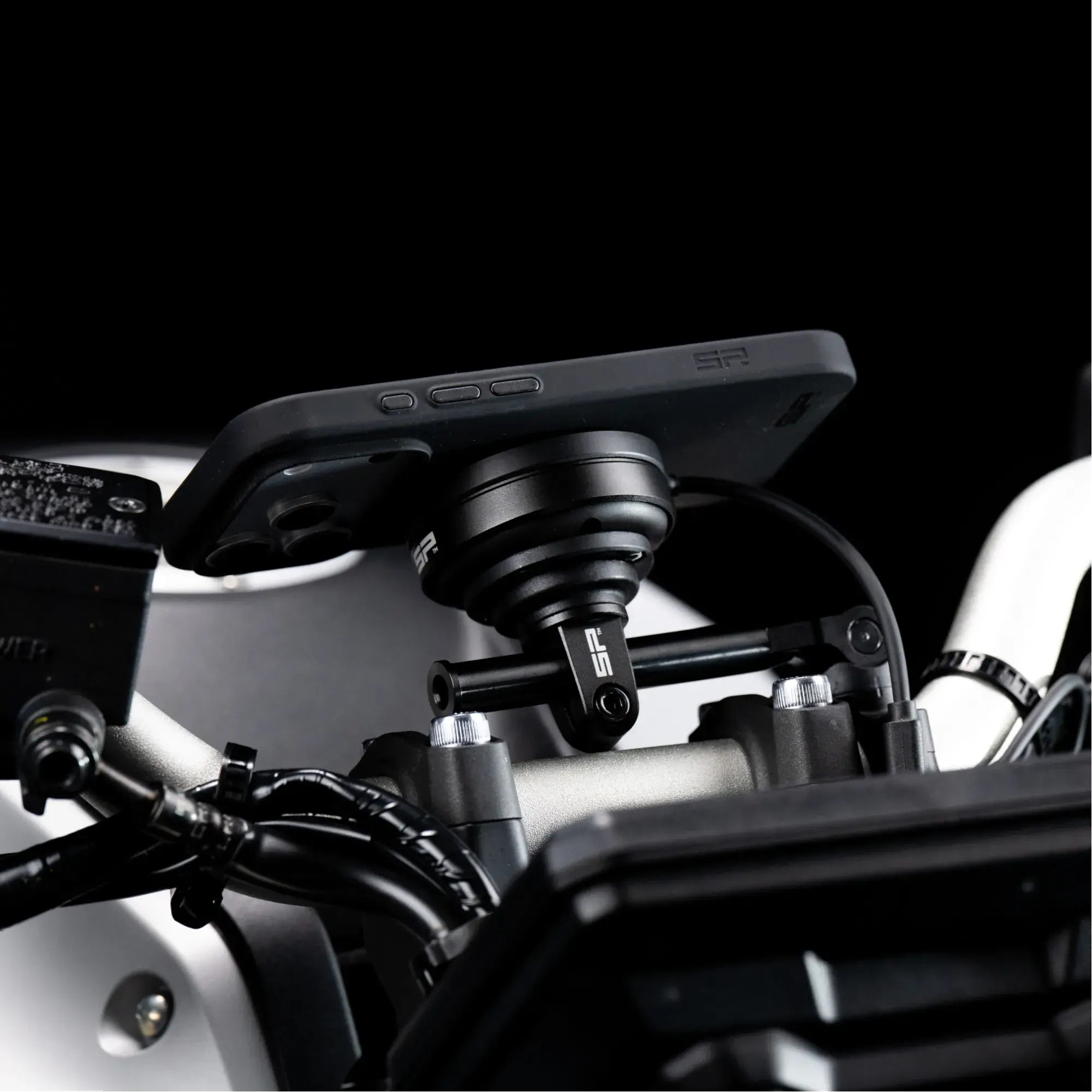 SP CONNECT スマホホルダー 防振モジュール付 セット バイク用 【公式